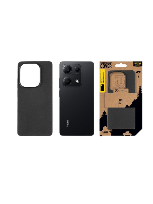 Tactical Tactical TPU Kryt pre Xiaomi Redmi Note 14S Black