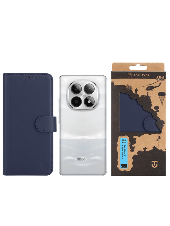Tactical Tactical Field Notes pre Xiaomi Redmi Note 15 5G Blue