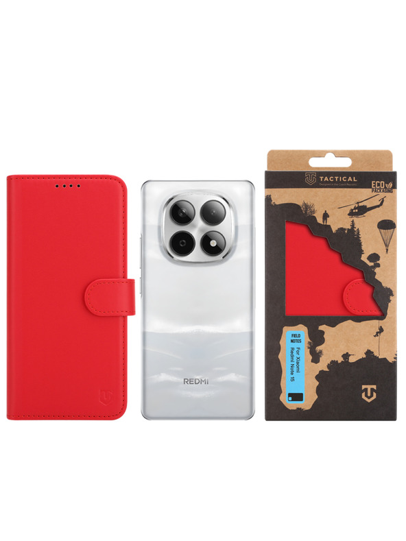 Tactical Tactical Field Notes pre Xiaomi Redmi Note 15 5G Red