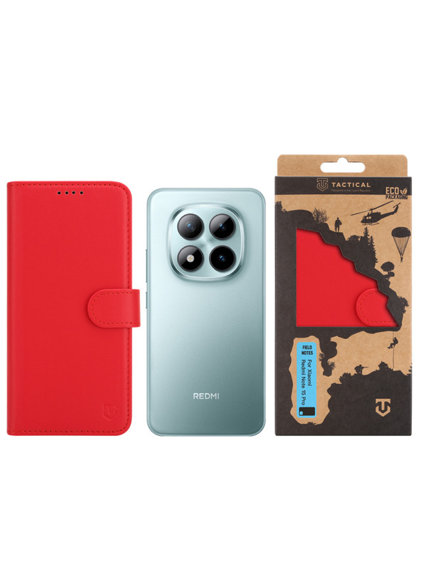 Tactical Tactical Field Notes pre Xiaomi Redmi Note 15 Pro 5G Red