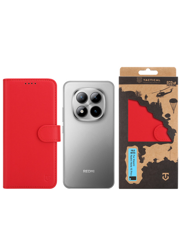 Tactical Tactical Field Notes pre Xiaomi Redmi Note 15 Pro+ 5G/Poco M8 Pro Red