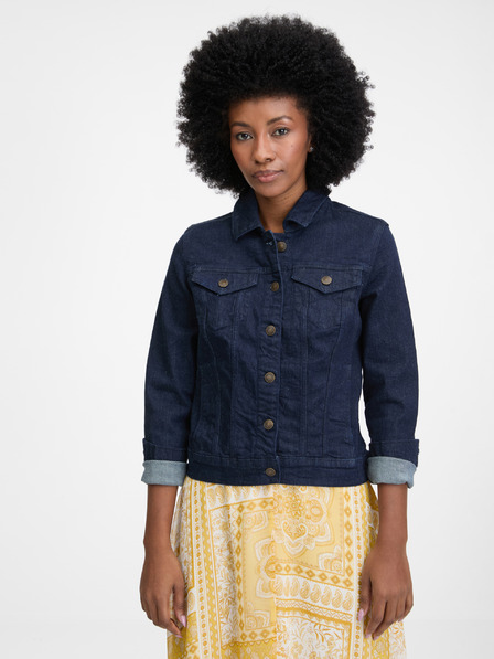 Orsay Tmavomodrá dámska džínsová bunda ORSAY