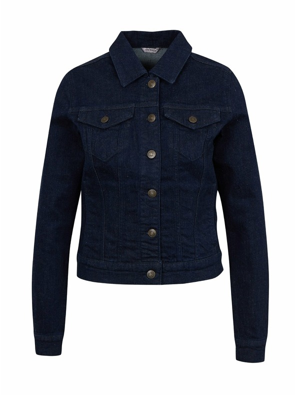 Orsay Tmavomodrá dámska džínsová bunda ORSAY