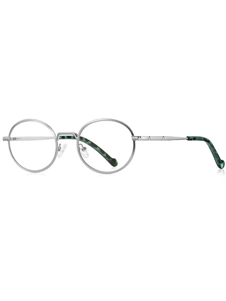 VEYREY VeyRey okuliarov slnečné okuliare Tirac strieborná obruč číre sklá