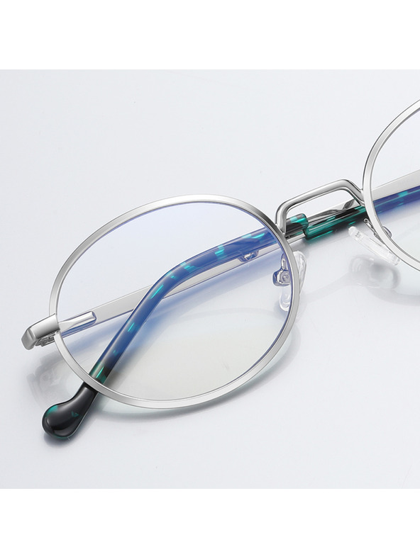 VEYREY VeyRey okuliarov slnečné okuliare Tirac strieborná obruč číre sklá