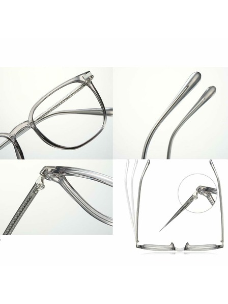 VEYREY VeyRey nerd slnečné okuliare Oocu ružová obruč číre sklá