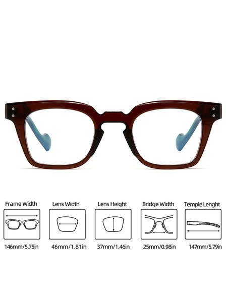 VEYREY VeyRey hranatých slnečné okuliare Extrageep zelená obruč číre sklá