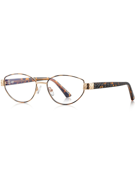 VEYREY VeyRey okuliarov slnečné okuliare Ugru leopard obruč číre sklá