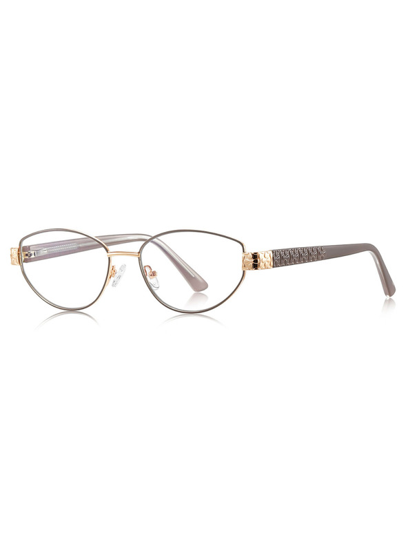 VEYREY VeyRey okuliarov slnečné okuliare Quincurs zlatá obruč číre sklá