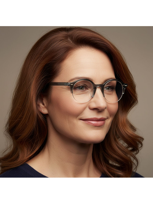 VEYREY VeyRey okuliarov slnečné okuliare Exor čierna obruč číre sklá