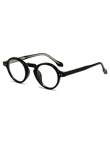 VEYREY VeyRey ľanové slnečné okuliare Saren čierna obruba čiré sklá