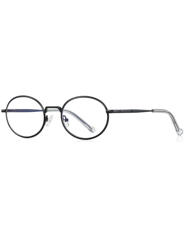 VEYREY VeyRey ľanové slnečné okuliare Ropug čierna obruba čiré sklá