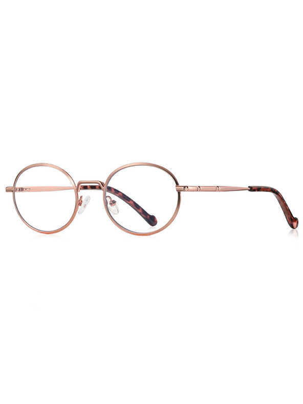 VEYREY VeyRey ľanové slnečné okuliare Bhubter zlatá obruba čiré sklá