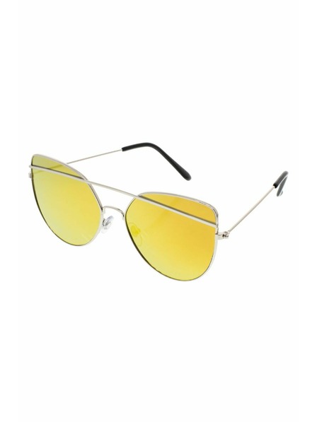 OEM OEM dámske pilotky slnečné okuliare Giant šedá obruba tmavo modrá sklá