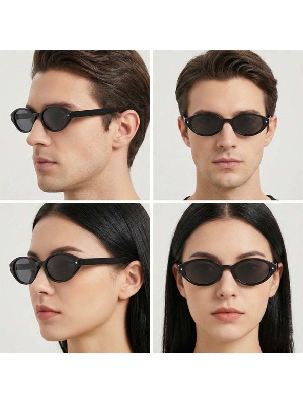 VEYREY VeyRey dámske cat-eye acetátové polarizačné slnečné okuliare Aest čierna obruba čierne sklá