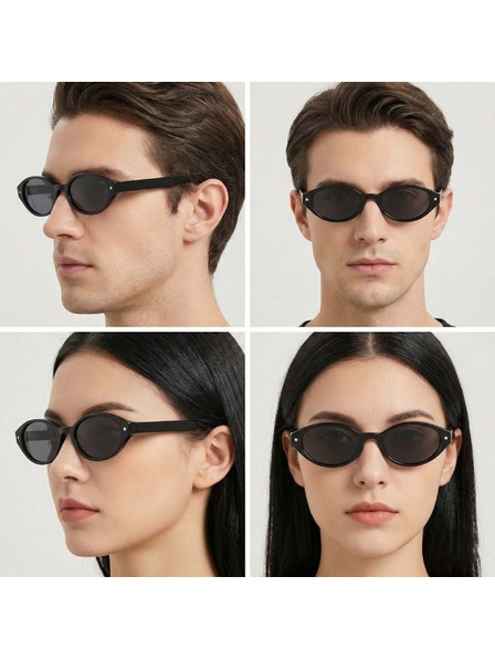 VEYREY VeyRey dámske cat-eye acetátové polarizačné slnečné okuliare Aest čierna obruba čierne sklá