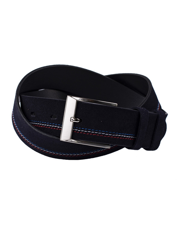 Zapana Zapana Pánsky opasok s klasickou sponou Portion navy 115 cm