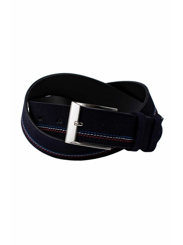 Zapana Zapana Pánsky opasok s klasickou sponou Portion navy 115 cm