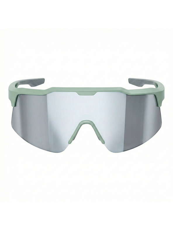 VEYREY VeyRey športové slnečné okuliare Antism zelená obruba strieborné sklá