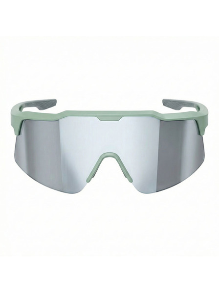 VEYREY VeyRey športové slnečné okuliare Antism zelená obruba strieborné sklá