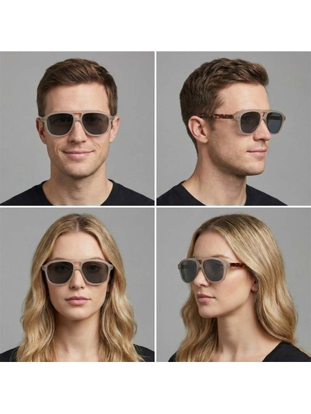 VEYREY VeyRey pilotky polarizačné slnečné okuliare Interlity sivý rám čierne sklá