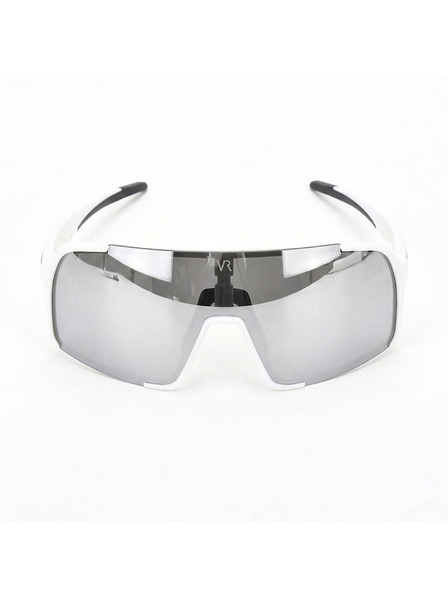 VEYREY VeyRey športové slnečné okuliare Burub biela obíjačka strieborné sklá