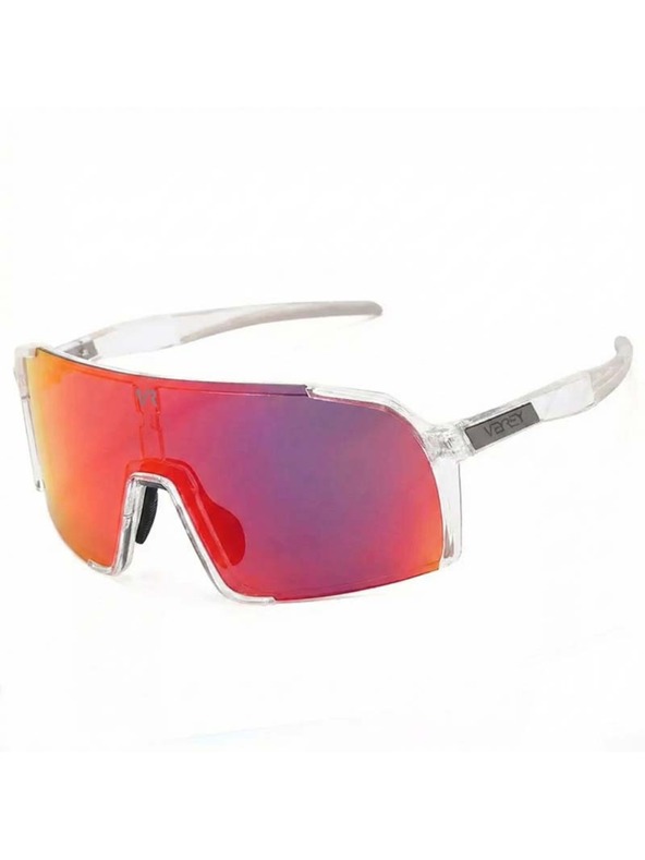 VEYREY VeyRey detské športové slnečné okuliare Wegub transparentná obíjačka červenéeklá