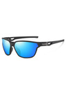 VEYREY VeyRey športové polarizačné slnečné okuliare Nuf čierna obruba modrá skla