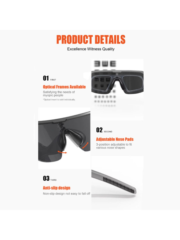 VEYREY VeyRey športové fotochromatické slnečné okuliare Endank žltá obruba zelená skla