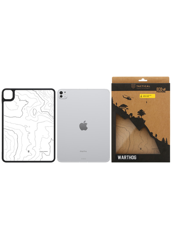 Tactical Tactical Warthog Kryt pre Apple iPad Pro 11 2024/2025 Asphalt