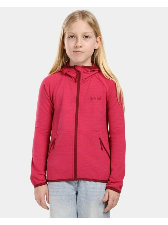 Kilpi Dievčenská funkčná mikina Kilpi MEMPHIS-JG Ružová