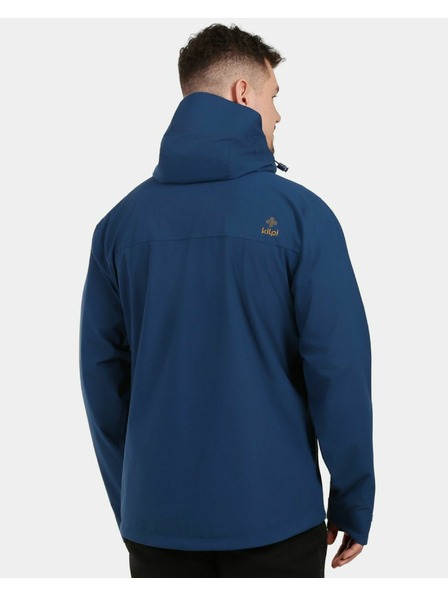 Kilpi Pánska membránová bunda Kilpi MONTANA-M Tmavo modrá