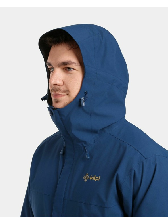 Kilpi Pánska membránová bunda Kilpi MONTANA-M Tmavo modrá