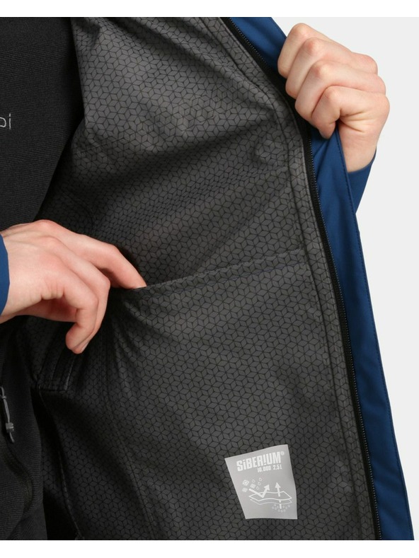 Kilpi Pánska membránová bunda Kilpi MONTANA-M Tmavo modrá