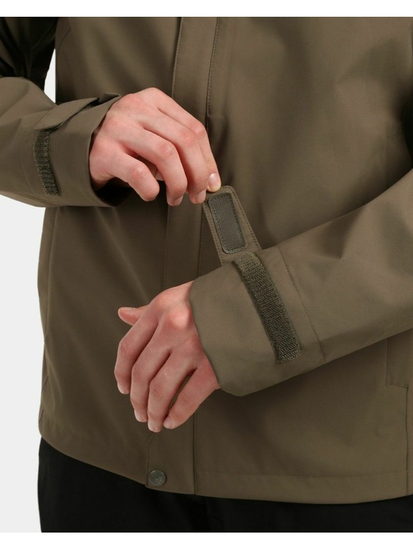 Kilpi Pánska membránová bunda Kilpi MONTANA-M Khaki