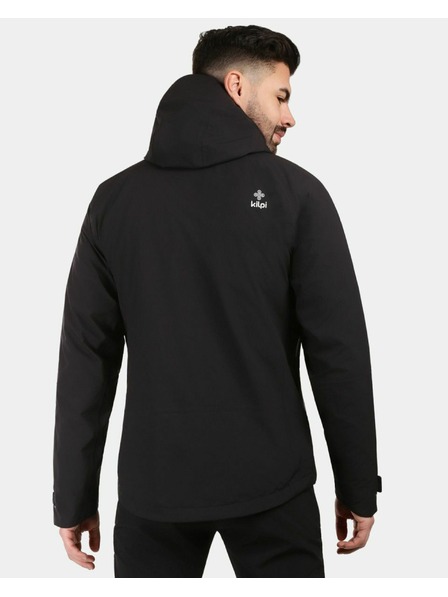Kilpi Pánska nepremokavá hardshellová bunda Kilpi MAMBA-M Čierna
