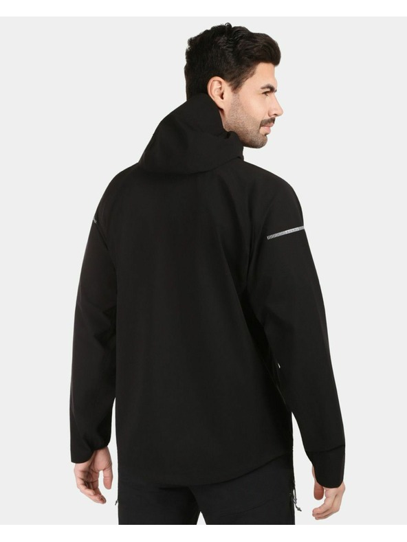Kilpi Pánska nepremokavá bunda Kilpi HURRICANE-M Čierna