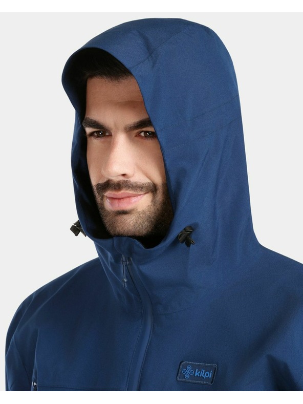 Kilpi Pánska predĺžená outdoorová bunda Kilpi AYRA-M Tmavo modrá