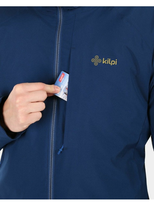 Kilpi Pánska outdoorová bunda Kilpi SONNA-M Tmavmodrá