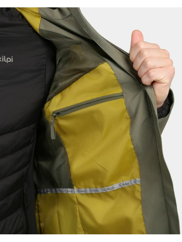 Kilpi Pánska outdoorová bunda Kilpi SONNA-M Zelená