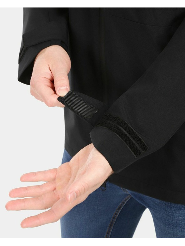 Kilpi Pánska predĺžená outdoorová bunda Kilpi AYRA-M Čierna