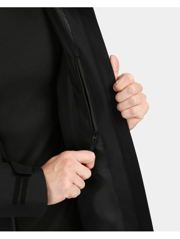 Kilpi Pánska predĺžená outdoorová bunda Kilpi AYRA-M Čierna