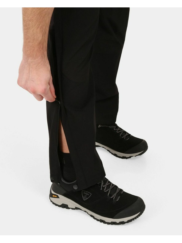 Kilpi Pánske outdoorové odopínateľné nohavice Kilpi HOSIO-M čierna