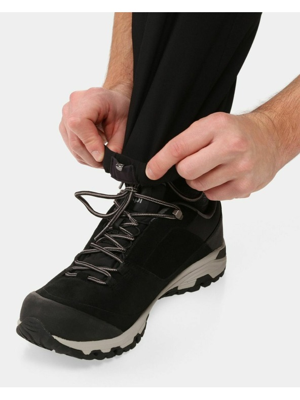 Kilpi Pánske outdoorové odopínateľné nohavice Kilpi HOSIO-M čierna