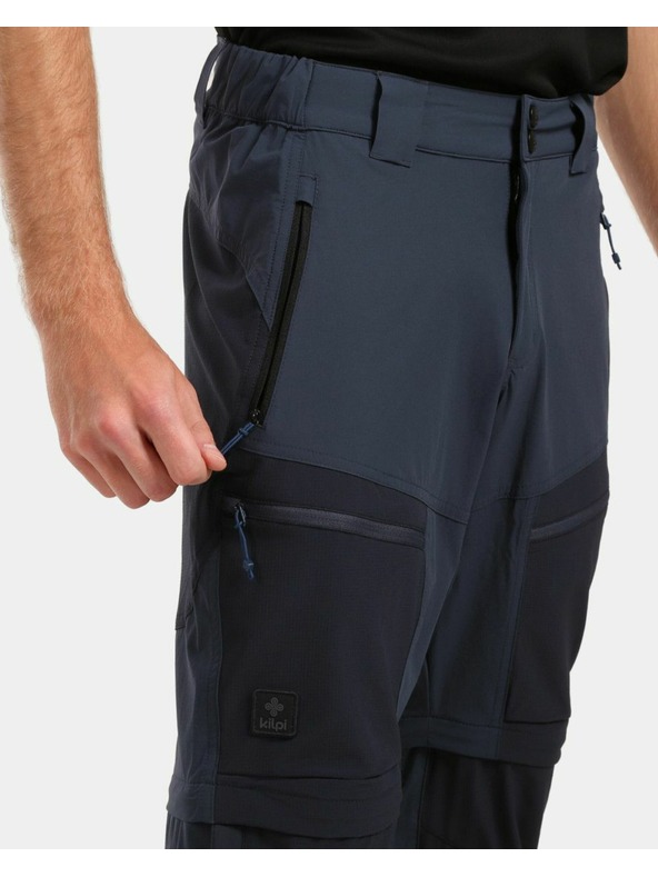 Kilpi Pánske outdoorové nohavice Kilpi HOSIO-M tmavo modré