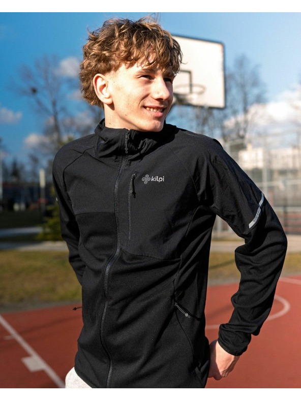 Kilpi Pánska funkčná mikina Kilpi NASHVILLE-M Čierna