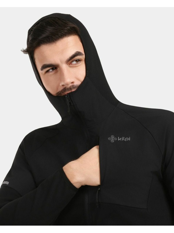 Kilpi Pánska funkčná mikina Kilpi NASHVILLE-M Čierna