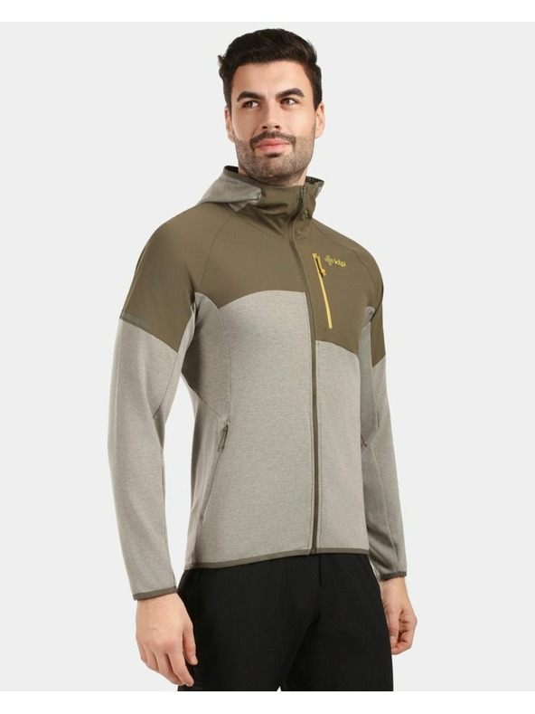 Kilpi Pánska funkčná mikina Kilpi NASHVILLE-M Zelená