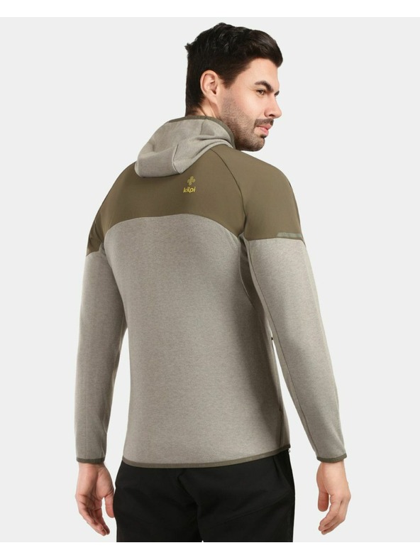 Kilpi Pánska funkčná mikina Kilpi NASHVILLE-M Zelená