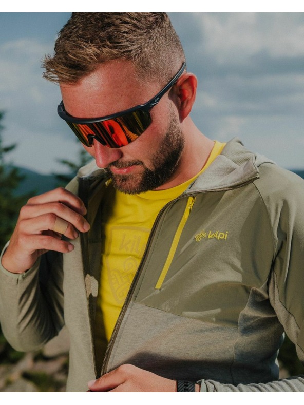 Kilpi Pánska funkčná mikina Kilpi NASHVILLE-M Zelená